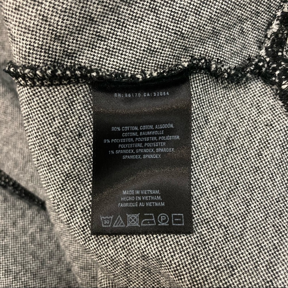 Maeve Anthro Houndstooth A Line Dress Size 8 Black - Picture 7 of 7